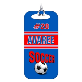 Soccer Team Bag Tag