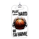 Basketball Bag Tag