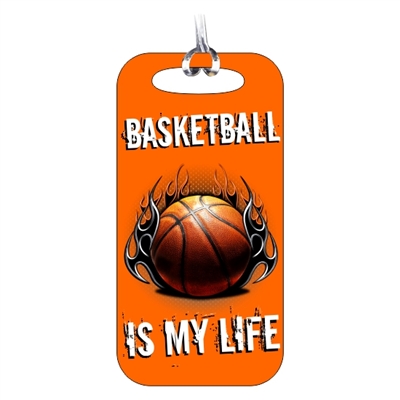Basketball Bag Tag