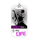 Basketball Bag Tag