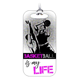 Basketball Bag Tag