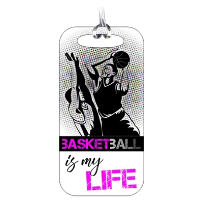 Basketball Bag Tag