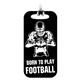 Football Bag Tag