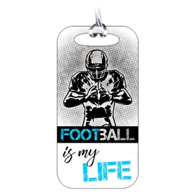 Football Bag Tag