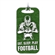 Football Bag Tag