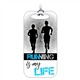 Running Bag Tag
