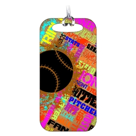 Softball Bag Tag