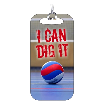 Volleyball Bag Tag