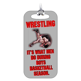 Wrestling Bag Tag