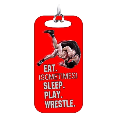 Wrestling Bag Tag