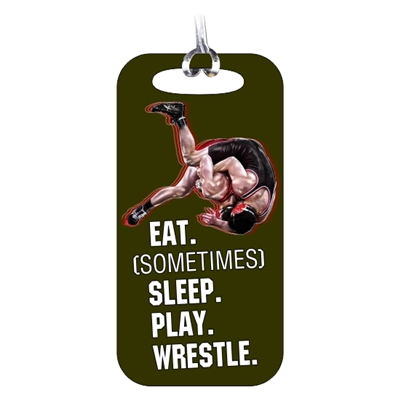 Wrestling Bag Tag