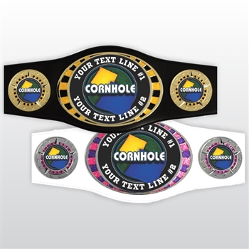 Champion Belt | Award Belt for Cornhole