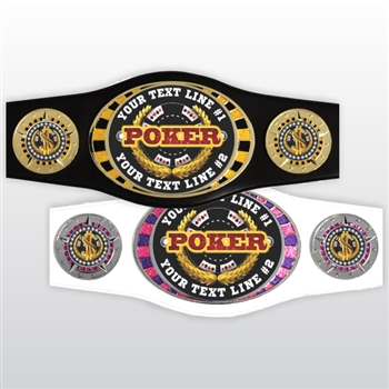 Champion Belt | Award Belt for Poker