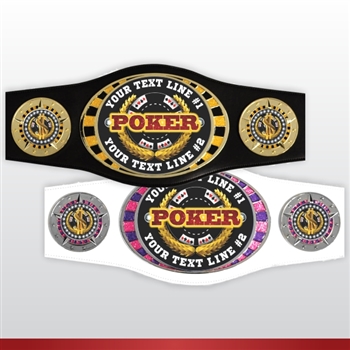 Champion Belt | Award Belt for Poker