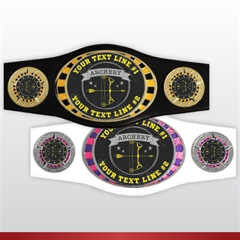 Champion Belt | Award Belt for Archery