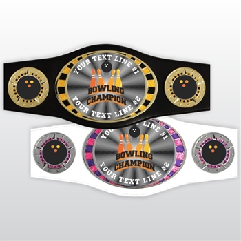 Champion Belt | Award Belt for Bowling