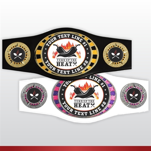 Champion Belt | Award Belt for Chili-Cook-off