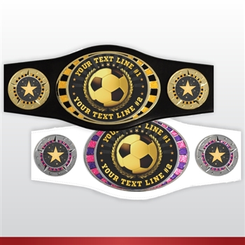 Champion Belt | Award Belt for Soccer