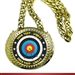 Archery Monster Sized Medal | Gigantic Bling Archery Target Medal