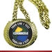 Cornhole Monster Sized Medal | Gigantic Bling Cornhole Medal