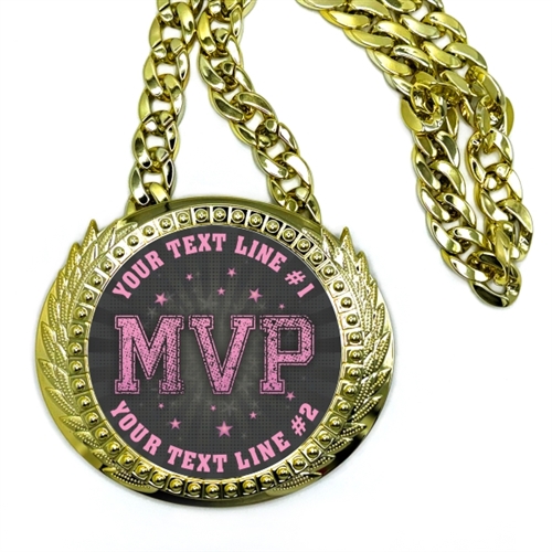 MVP Monster Sized Medal | Gigantic Bling MVP Medal
