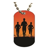 Running Dog tag