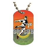 Soccer Dog tag