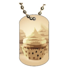 Baking Dog tag