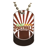 Flag Football Dog tag