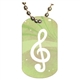 Music Dog tag