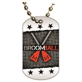 Broomball Dog tag