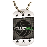 Volleyball Dog tag