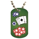 Poker Dog tag