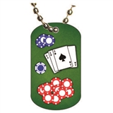 Poker Dog tag
