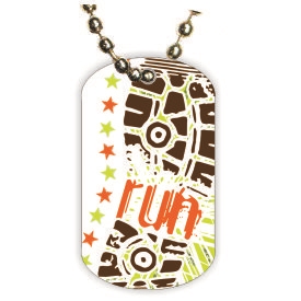 Running Dog tag