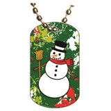 Winter Dog tag
