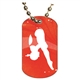Diving Dog tag