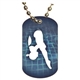 Diving Dog tag