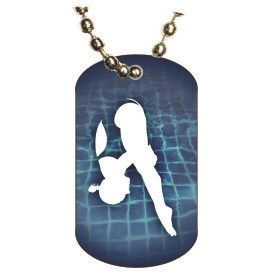 Diving Dog tag