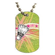 Badminton Dog tag