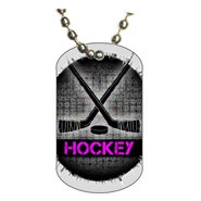 Hockey Dog tag