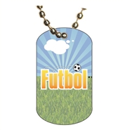 Futbol Dog tag
