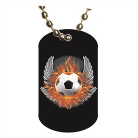 Soccer Dog tag