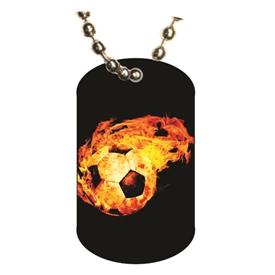 Soccer Dog tag