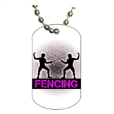 Fencing Dog tag