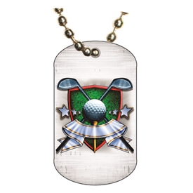 Golf Dog tag