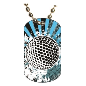 Golf Dog tag