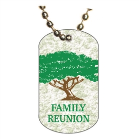 Family Reunion Dog tag