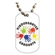 Graduate Dog tag