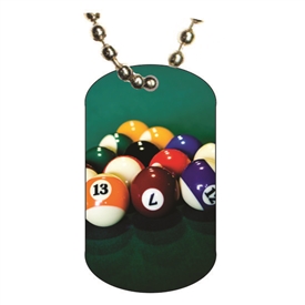 Billiards Dog tag